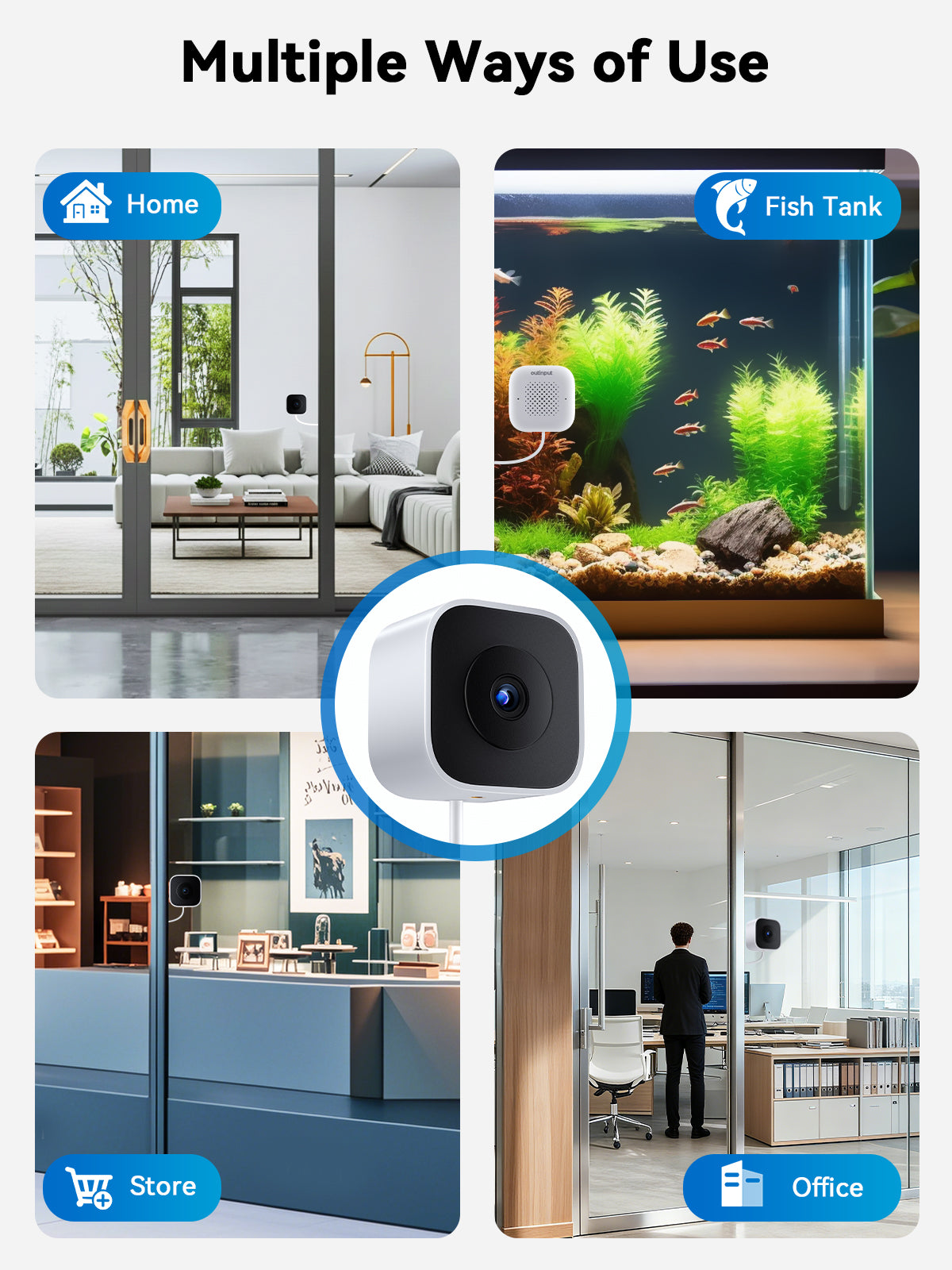 PC340 Window Camera with Bracket