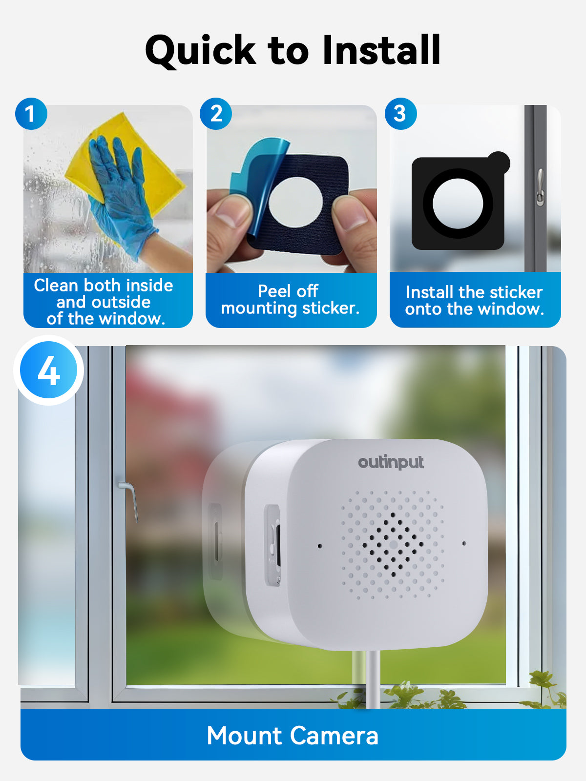 PC340 Window Camera