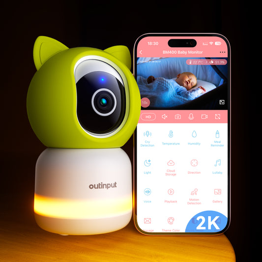BM400 Smart WiFi Baby Monitor