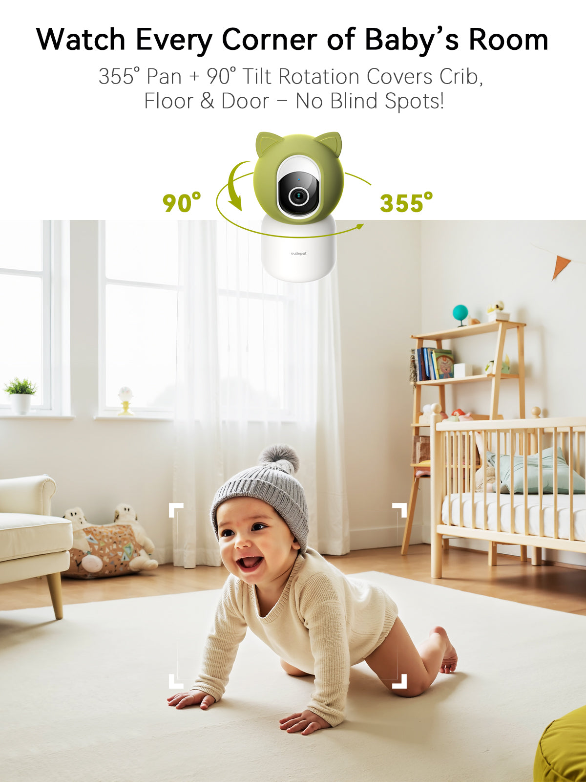 BM400 Smart WiFi Baby Monitor