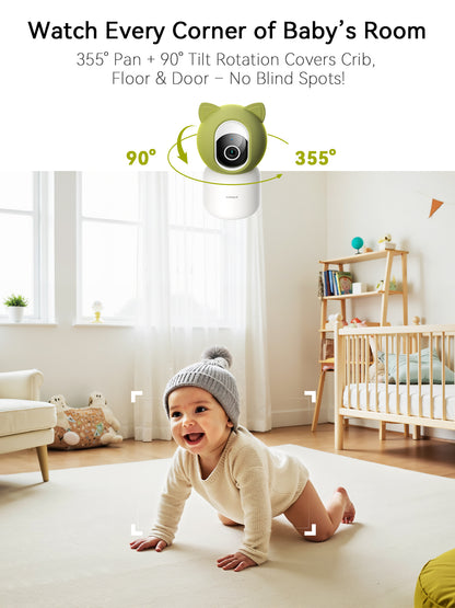 BM400 Smart WiFi Baby Monitor