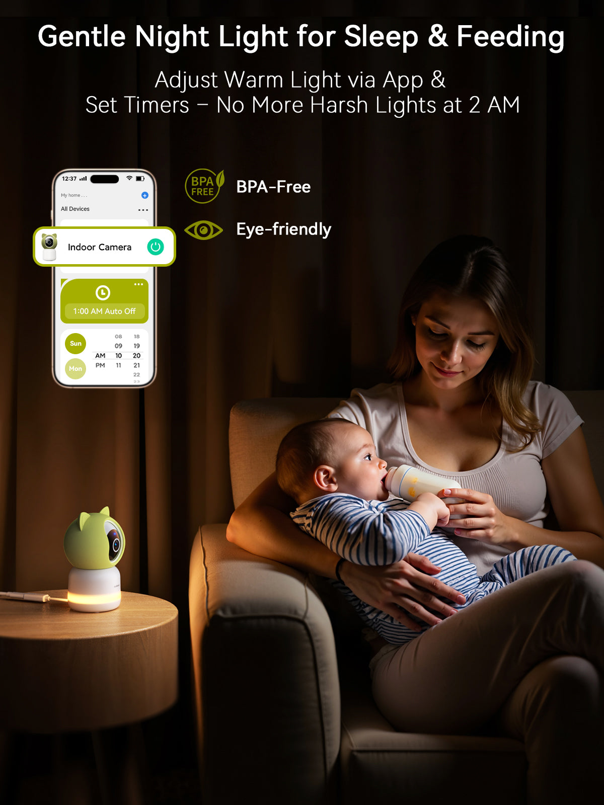 BM400 Smart WiFi Baby Monitor