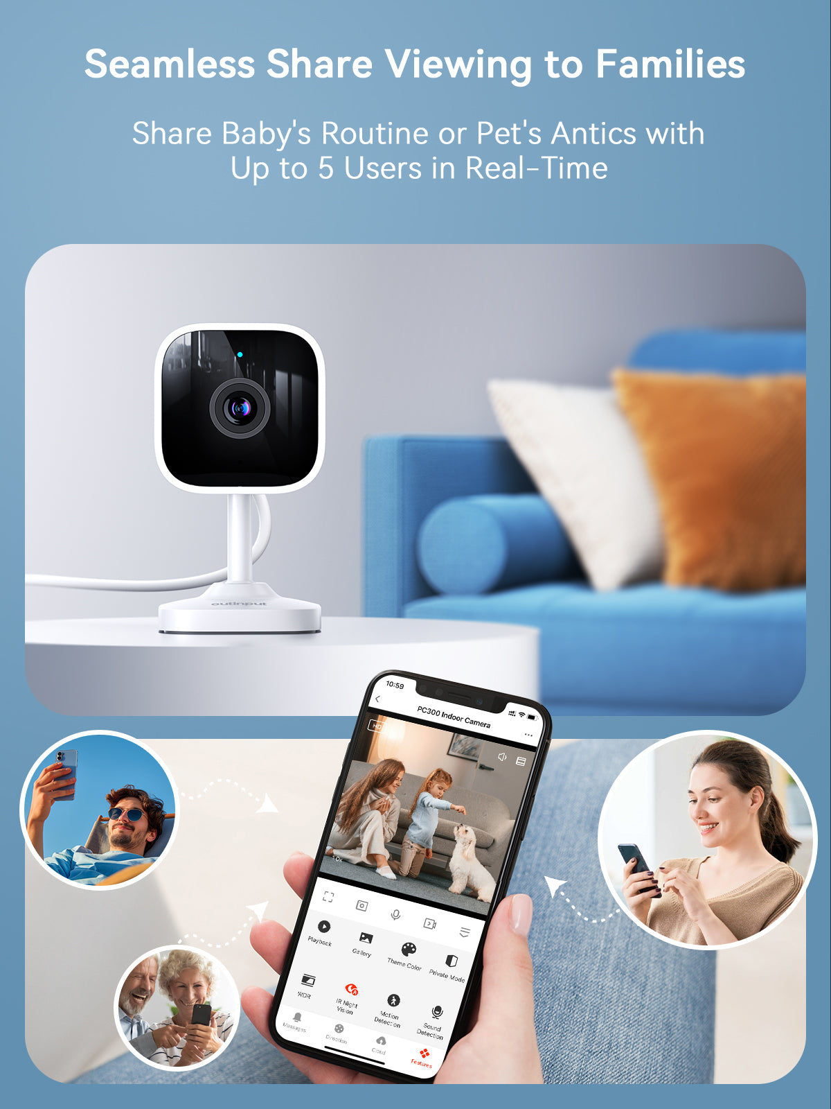 PC300 Indoor WiFi Camera