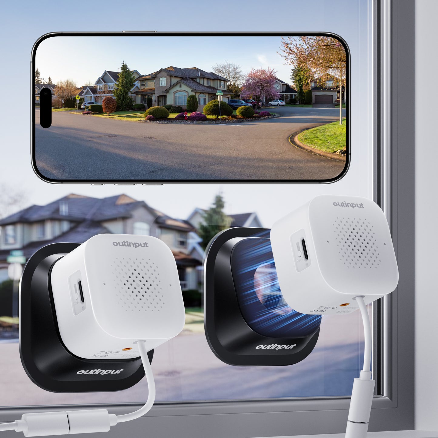 PC340 Window Camera with Bracket 2-Pack
